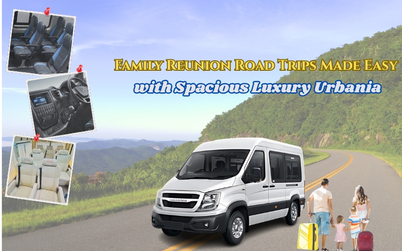 Family Reunion Road Trips Made Easy with Spacious Luxury Urbania